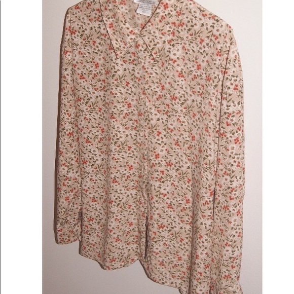 Vintage floral blouse - Picture 5 of 6